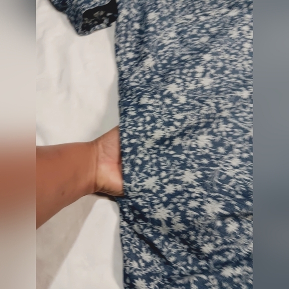 3X$25. 100%Cotton Time and Tru Floral-Print Utility Shirt Dress Size XXXL / 22 - Picture 12 of 12